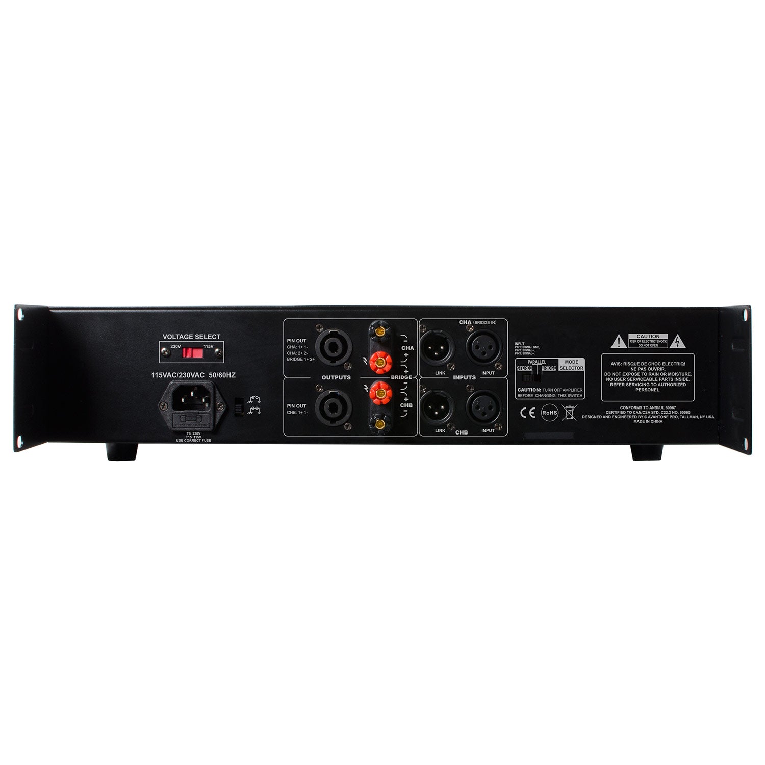 Avantone CLA-200 Studio Reference Amplifier