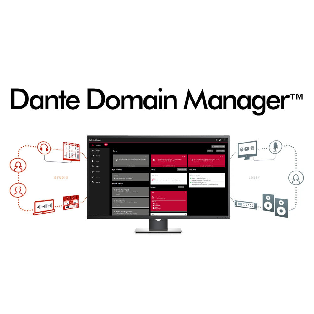 Audinate Dante Domain Manager Support + Maintenance Plan Renewal (High Availability)