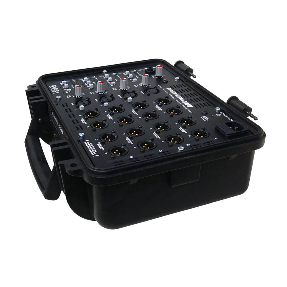 Drawmer 4X4 Kick Box Portable Active 4x16 Active Signal Splitter
