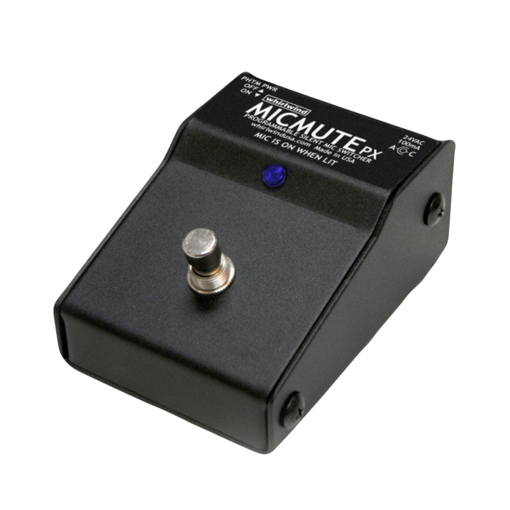 Whirlwind MicMute PX Programmable Mic Mute Switcher
