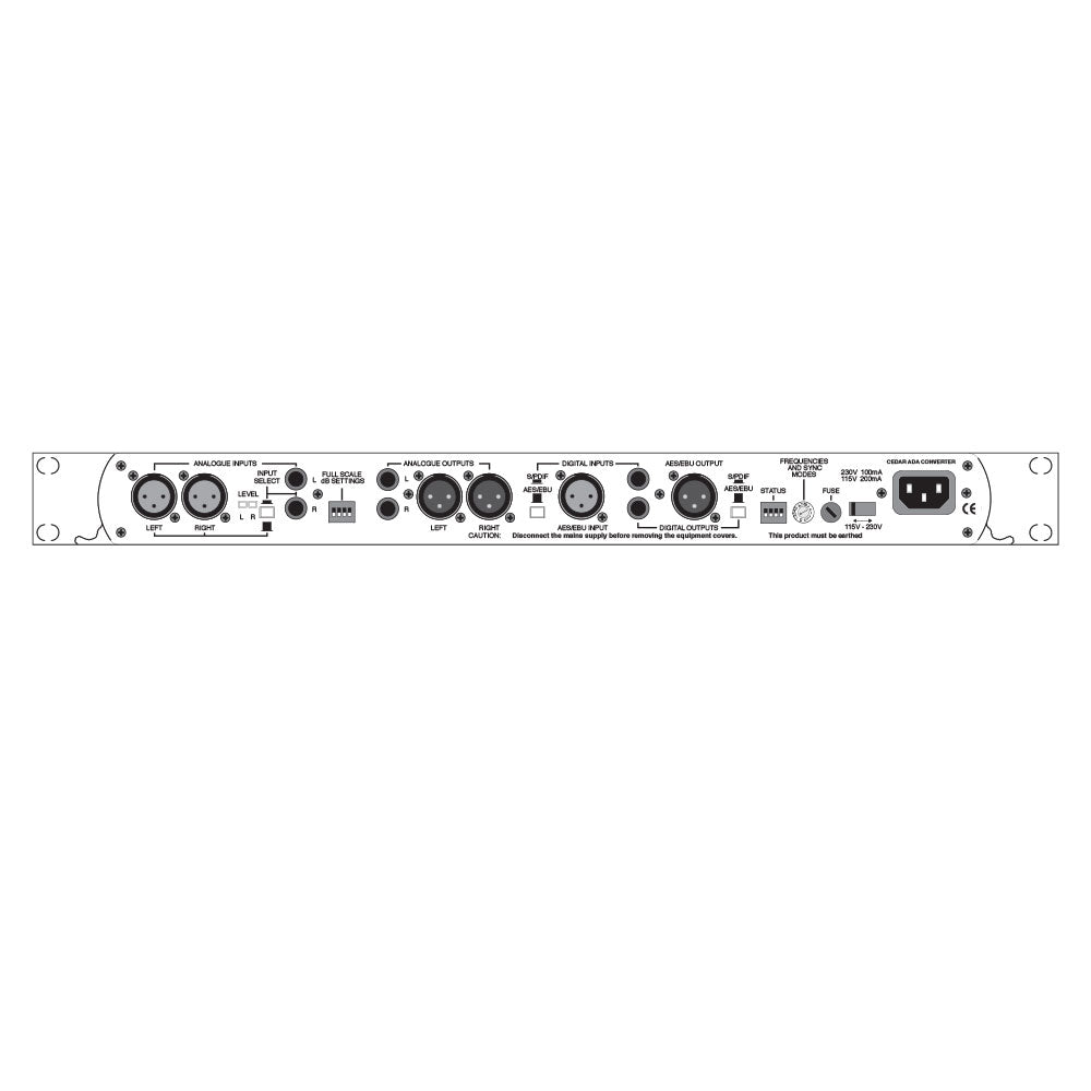 CEDAR Audio ADA - Stereo AD - DA Converter