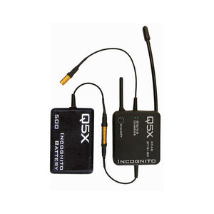 Q5x QT-5100 Incognito - Ultra-Compact Wireless Transmitter with 500mAh Battery (600 - 700 MHz)