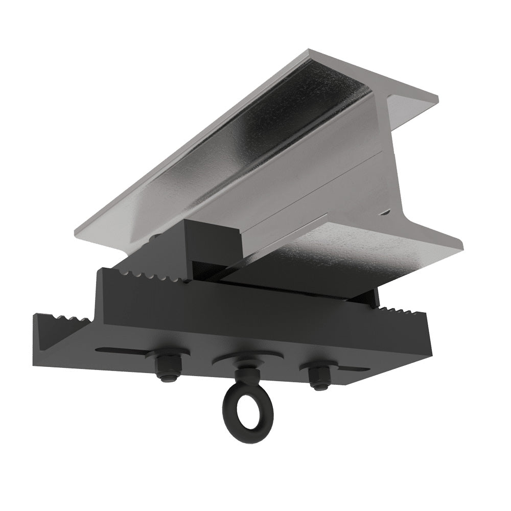 Adaptive Technologies BC7-12-GE - Speaker Rigging Channel Beam Clamp with Gimbal Eye (7-12")