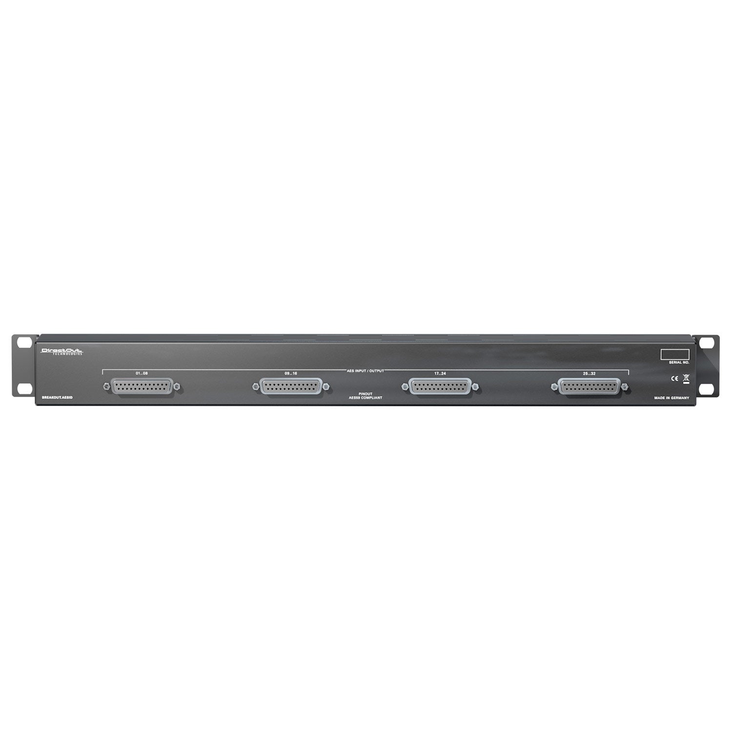 DirectOut BREAKOUT.AESID - 32-Channel DB25 to AESid Breakout Box