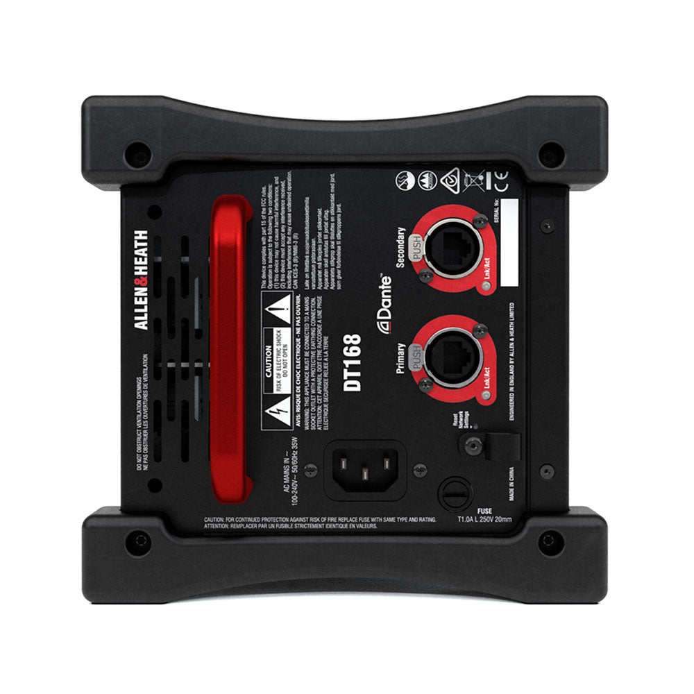 Allen and Heath DT168 - 16x8 Dante Stage Box
