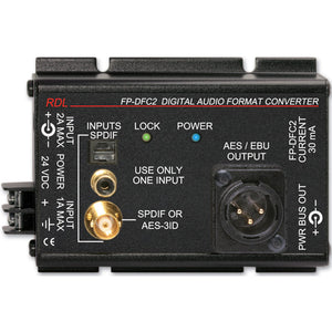 RDL FP-DFC2 Digital Audio Format Converter (24/192)