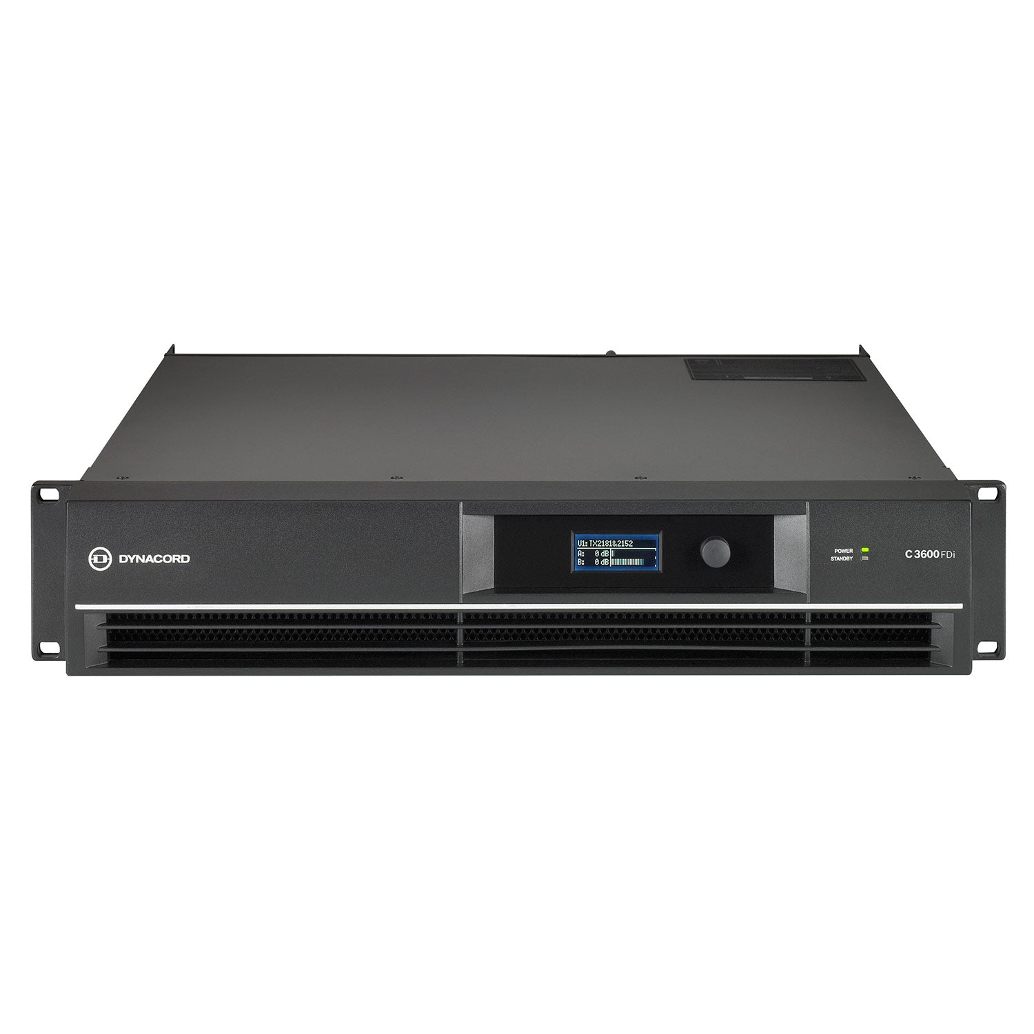 Dynacord C3600FDI 2-Channel 2x1800W Installation DSP Power Amplifier