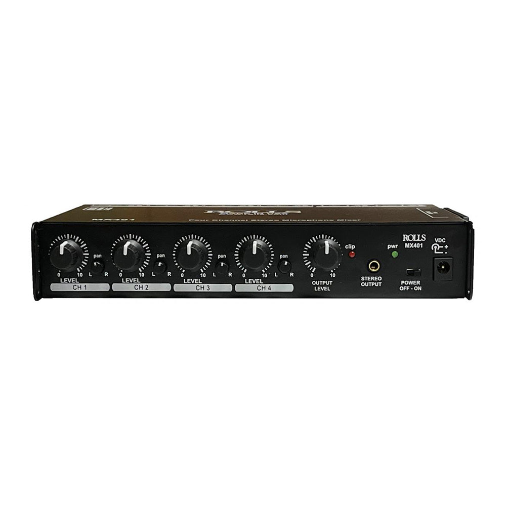 Rolls MX401 - Portable 4-Channel Mixer