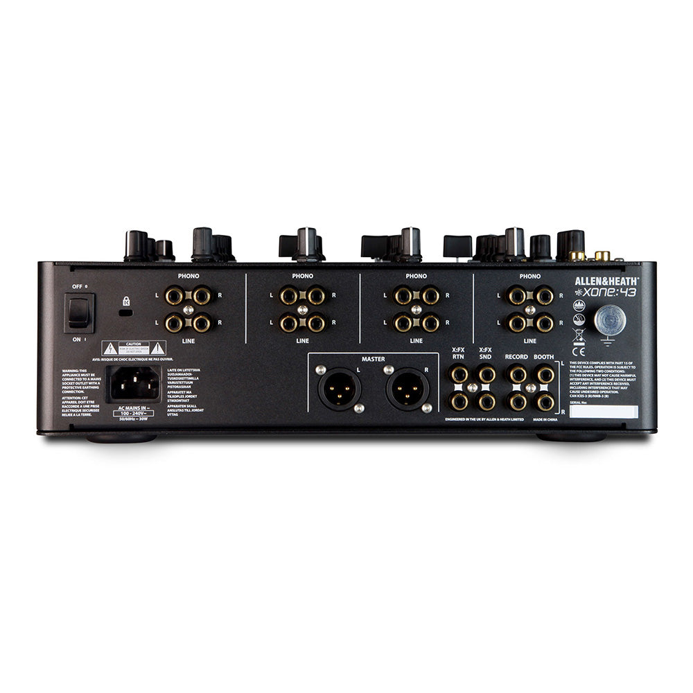 Allen and Heath Xone:43 - 4-Channel DJ Mixer