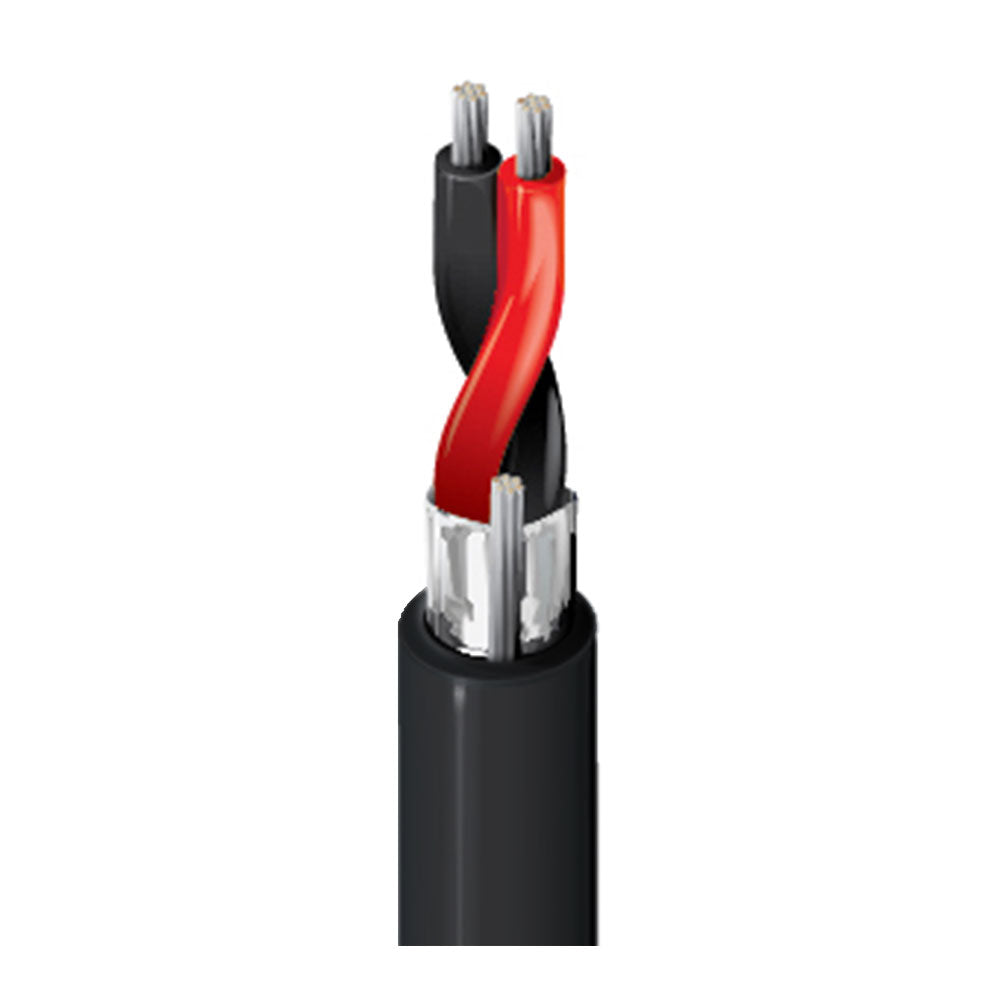 Belden 9451U - Bulk Analog Audio Cable (Black / 1000 Foot Spool)