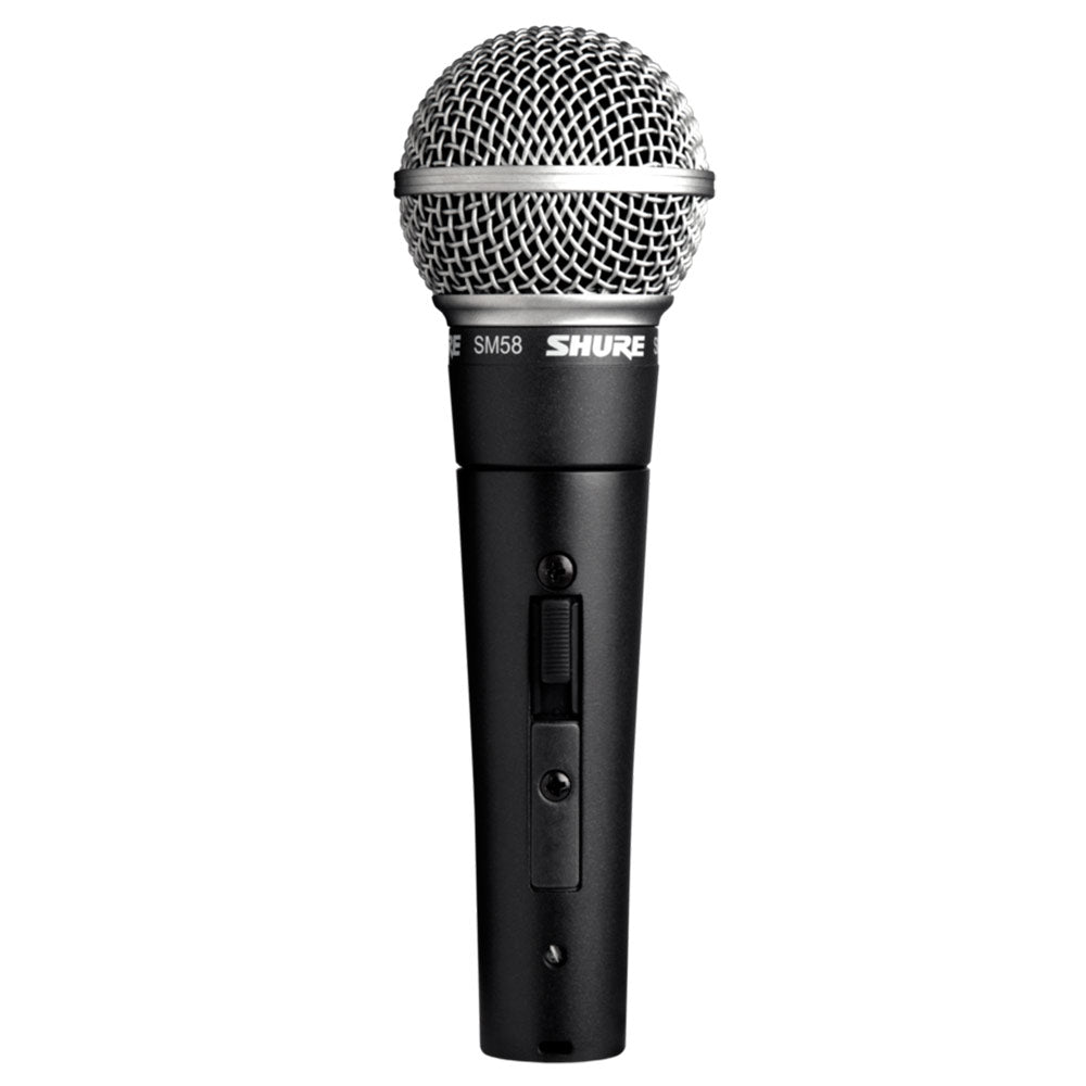 Shure SM58S Cardioid Dynamic Vocal Microphone with On-Off Switch