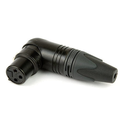 Lectrosonics 21762 - Right-Angle XLR Female Connector (Black)