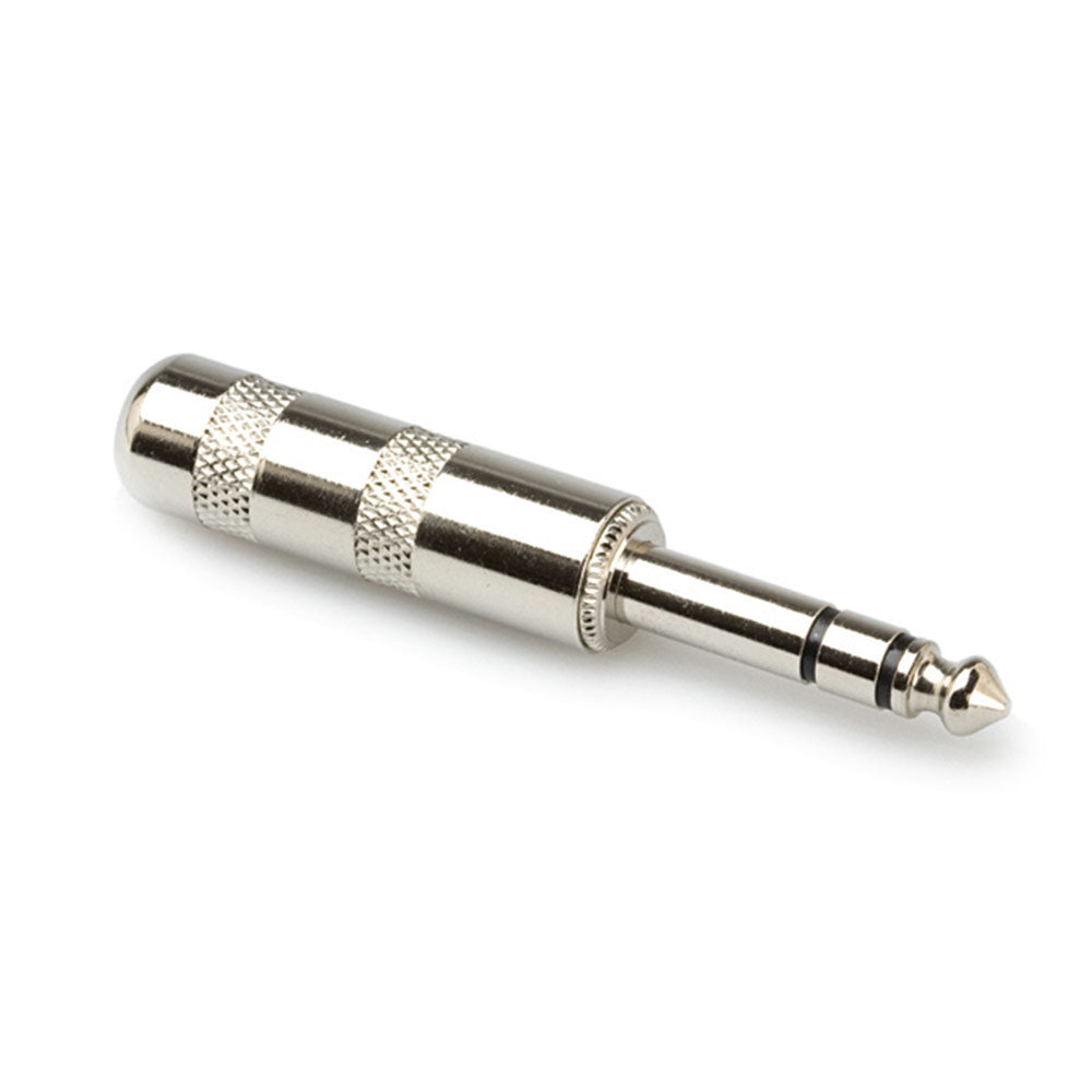 Hosa PLG-025S Connector, 1/4 inch TRS