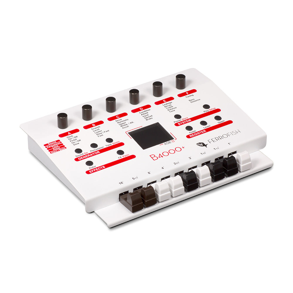 Ferrofish B4000+ Compact Drawbar Organ Module