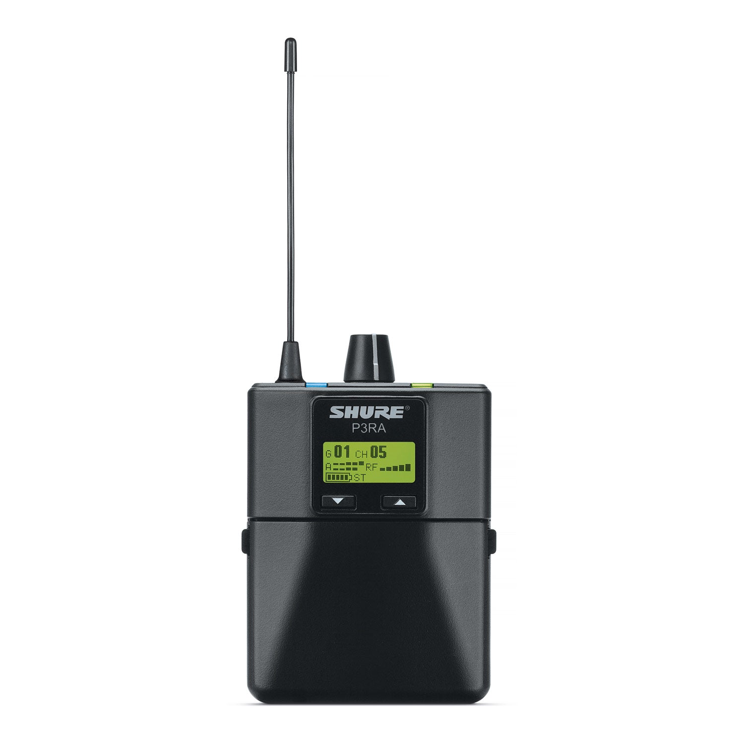 Shure P3RA Bodypack Receiver for PSM300 Systems (H20 Band - 518-542 MHz)