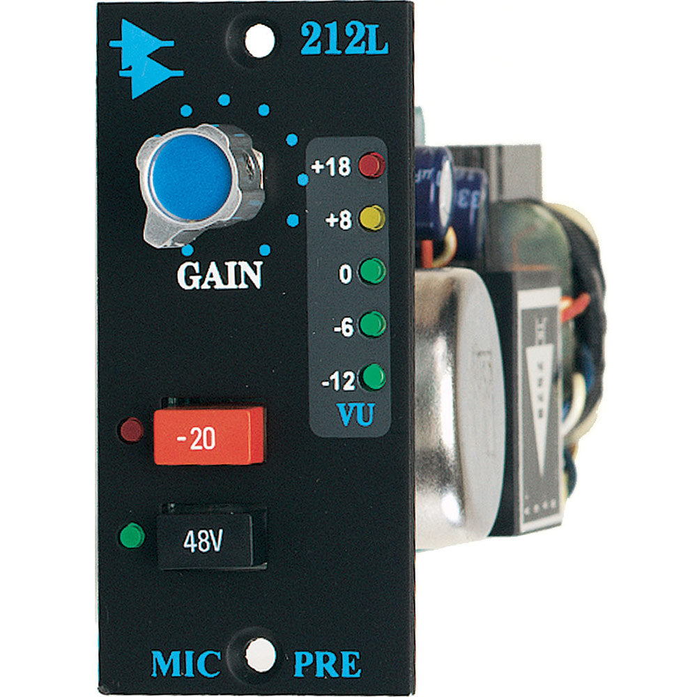 API 212L Discrete Microphone Preamp - 200 Series Legacy Module