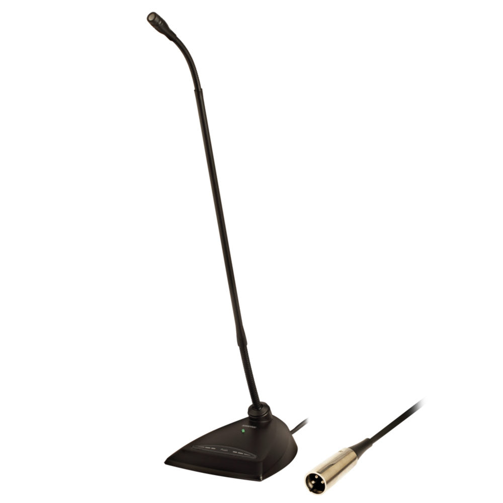 Shure MX418D/C 18" Desktop Mounted Cardioid Gooseneck Microphone