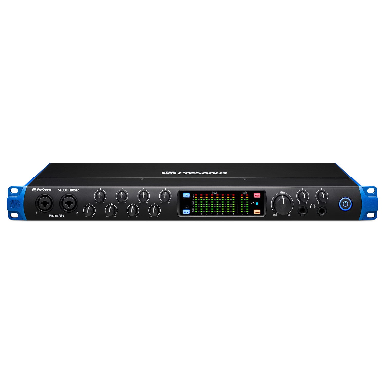PreSonus Studio 1824c - 18x18, 192 kHz, USB-C Audio Interface