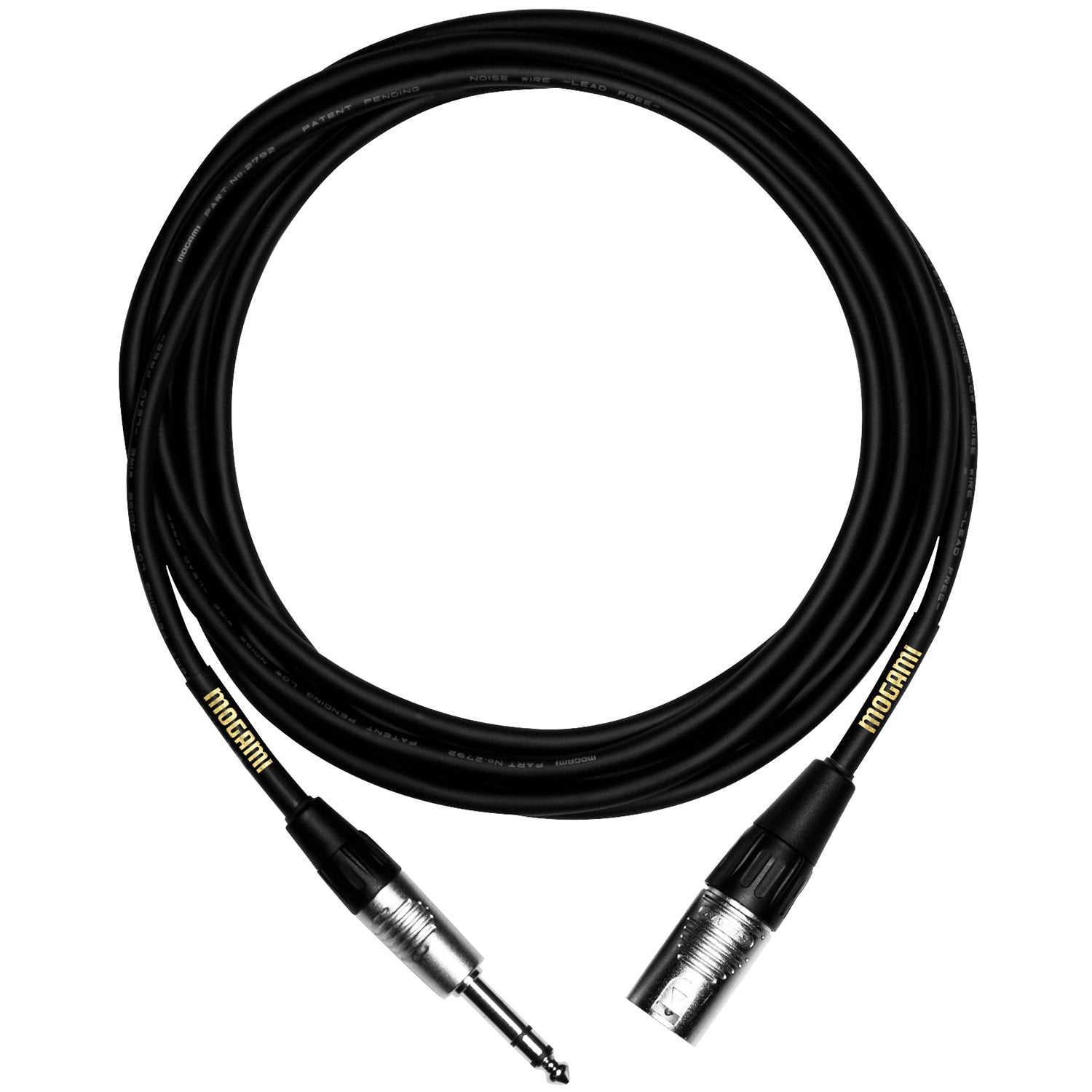 Mogami MCP-SXM10 CorePlus Balanced XLR Male-TRS Audio Cable (10 Foot)