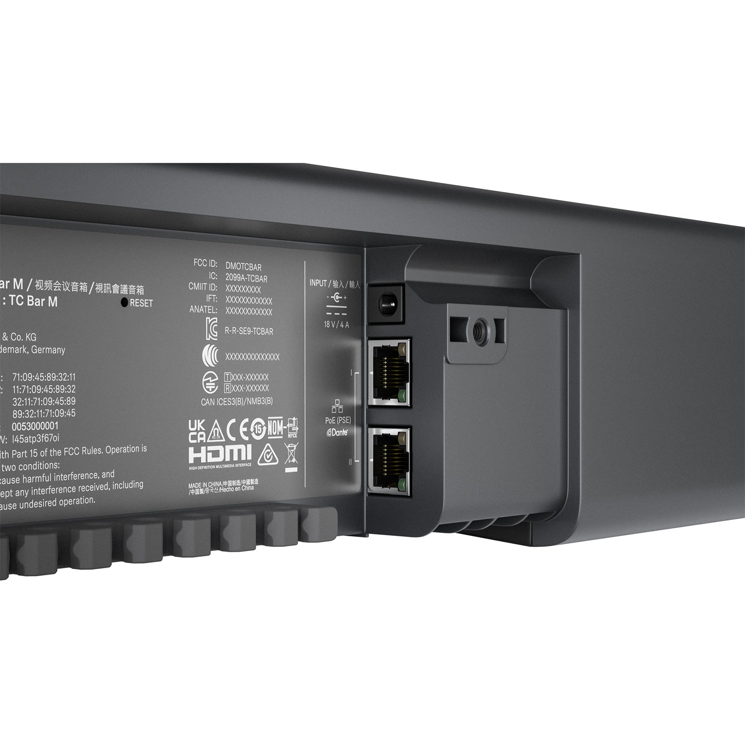 Sennheiser TC BAR M - All In One Conferencing Sound Bar