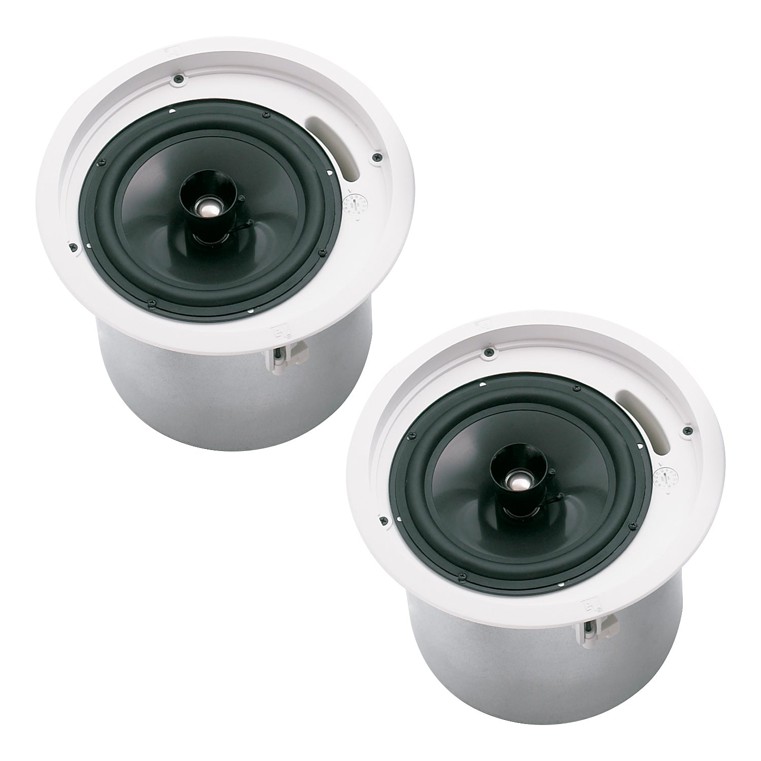 Electro-Voice C8.2LP - 8-Inch Coaxial Low Profile Ceiling Speaker (White / Pair)