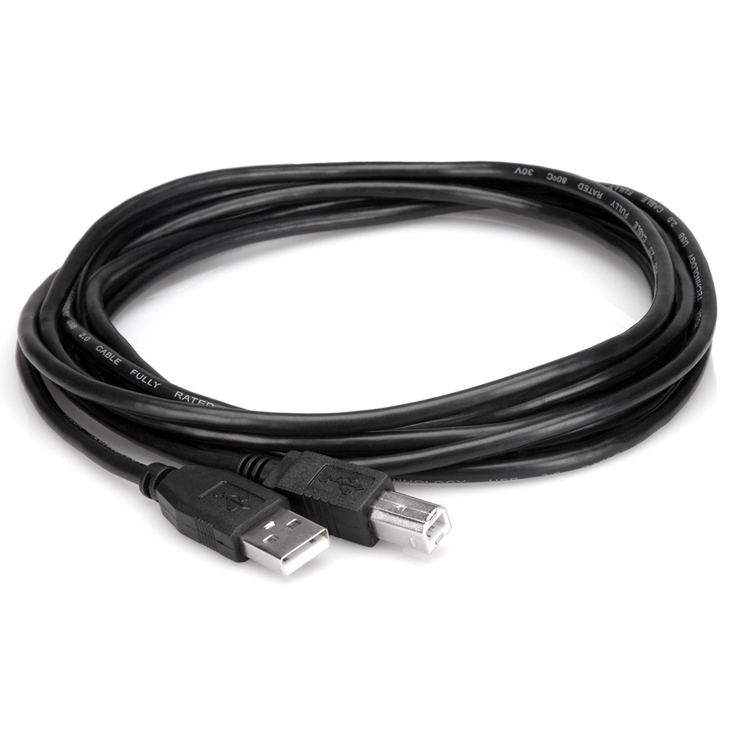 Hosa USB-203AB High Speed USB Cable, Type A to Type B, 3 feet