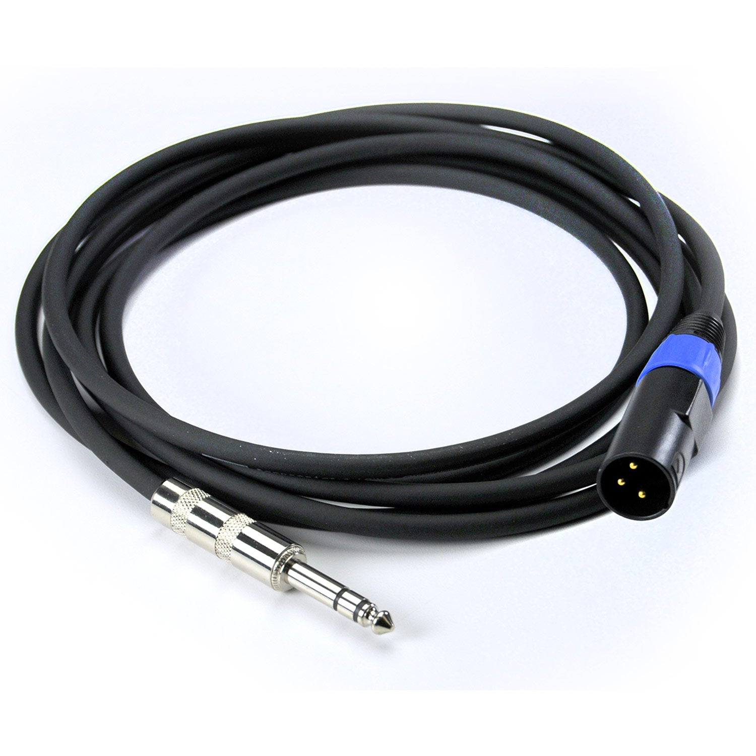 Whirlwind STM03 Balanced XLR Male to 1/4" TRS Cable (3 Foot)