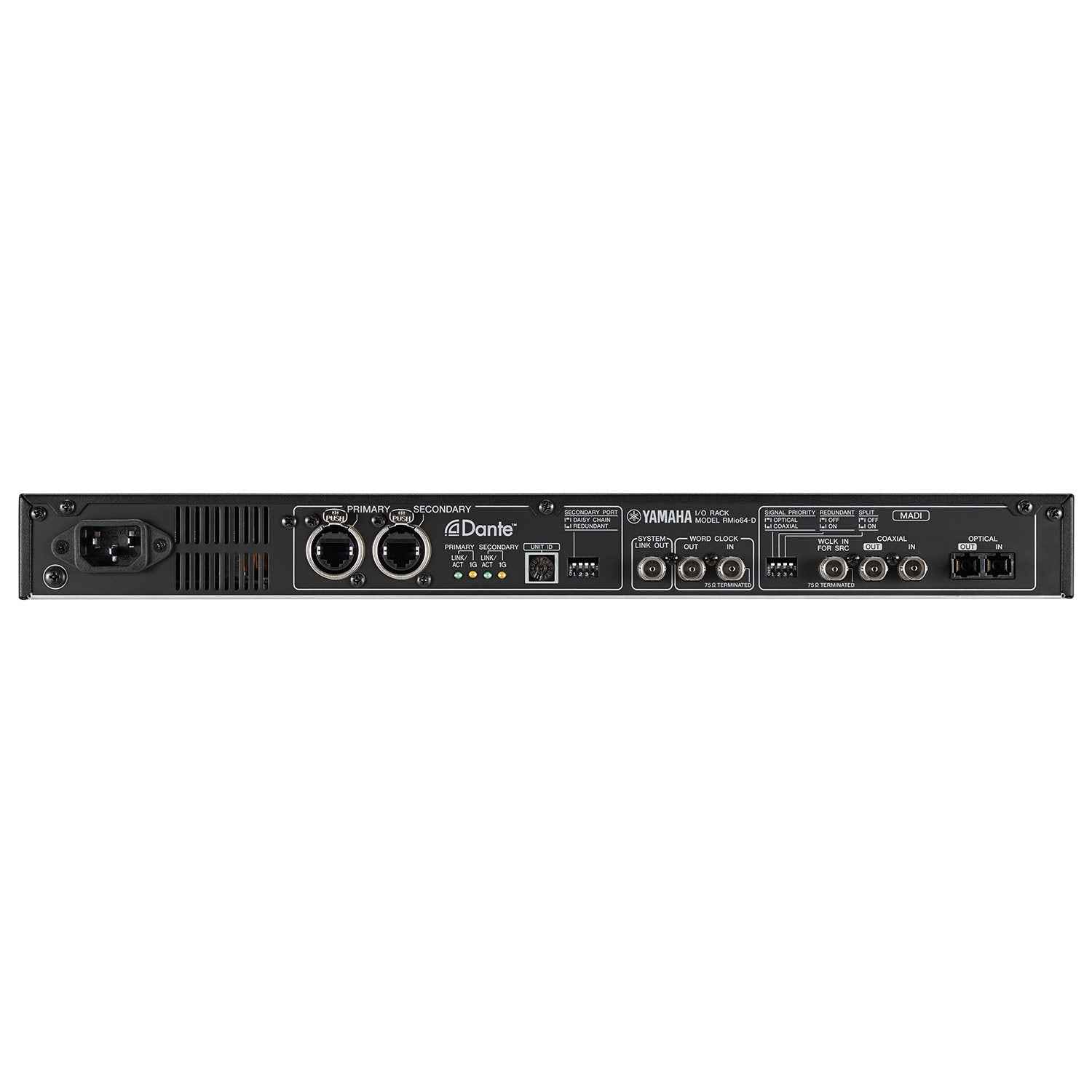 Yamaha RMio64-D Dante to MADI Interface