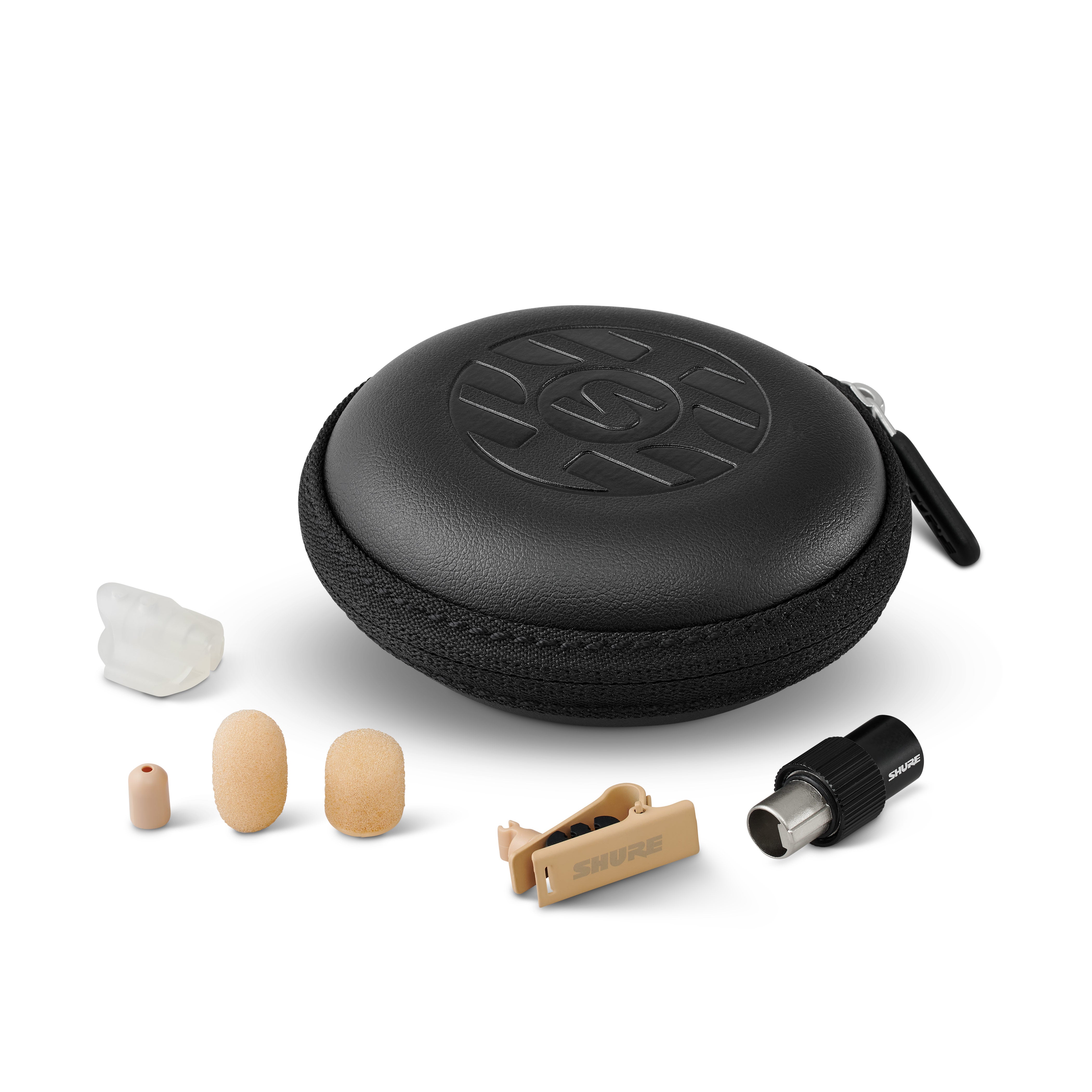 Shure DL4 DuraPlex Series Lavalier Microphone (Tan / MTQG)