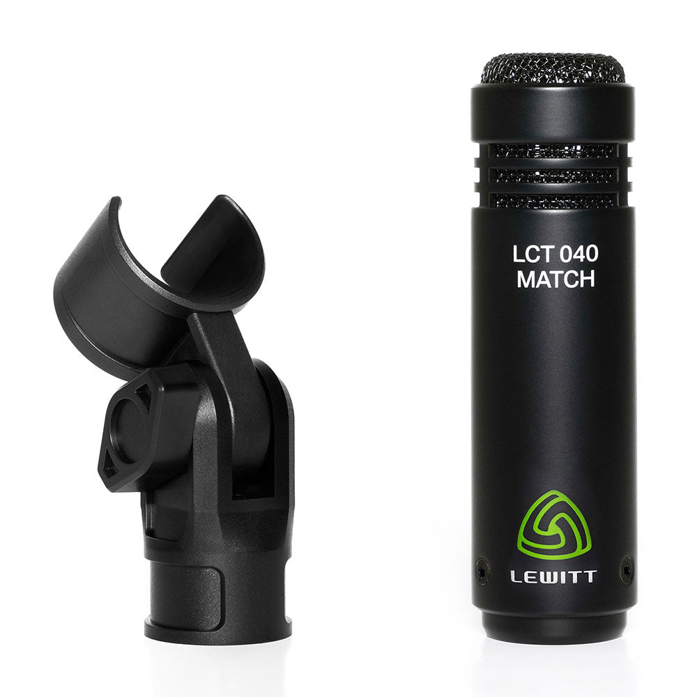 Lewitt Audio LCT 040 MATCH - Small-Diaphragm Condenser Microphone (Matched Stereo Pair)