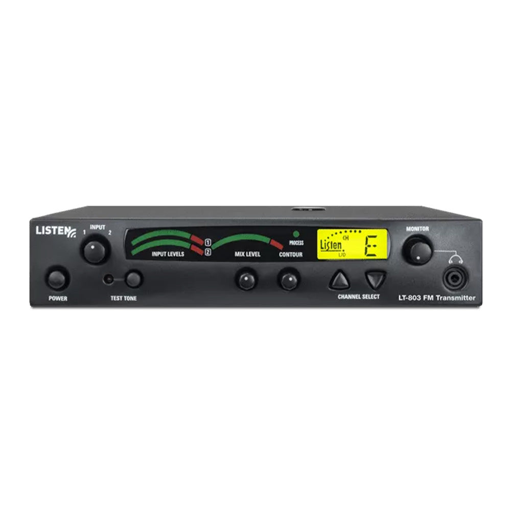 Listen Technologies LT-803-072-01 - Stationary 3-Channel RF Transmitter (72 MHz)