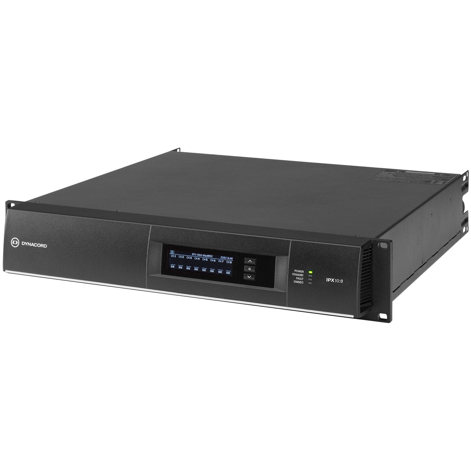 Dynacord IPX10:8 - 8 x 1250W Multi-Channel Install Power Amplifier