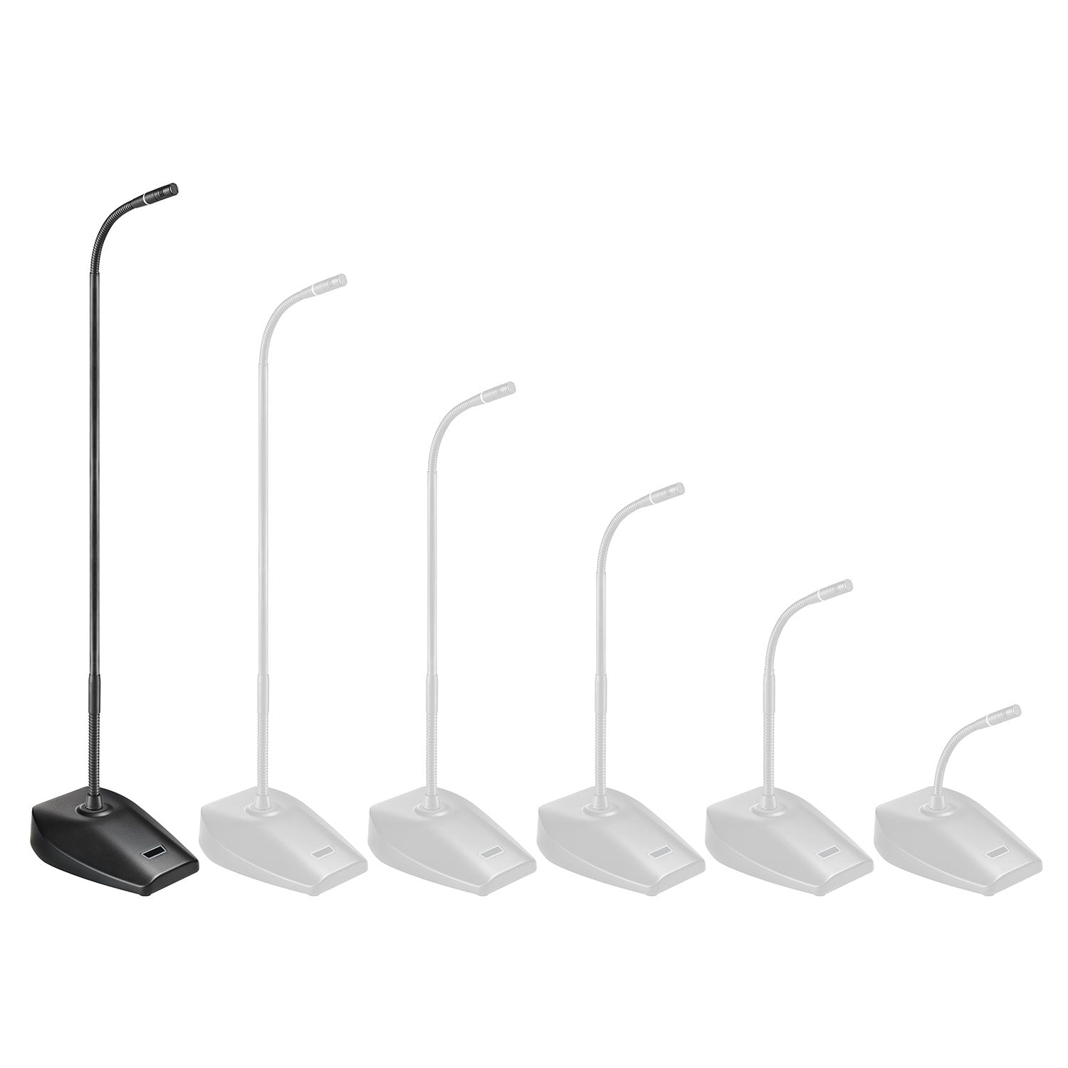 Audio-Technica ES925C24/DS5 24" Cardioid Condenser Gooseneck Microphone with XLR Power Module