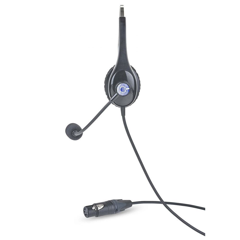 Clear-Com CC-28-X4 - Single-Ear Intercom Headset with XLR4F Connector