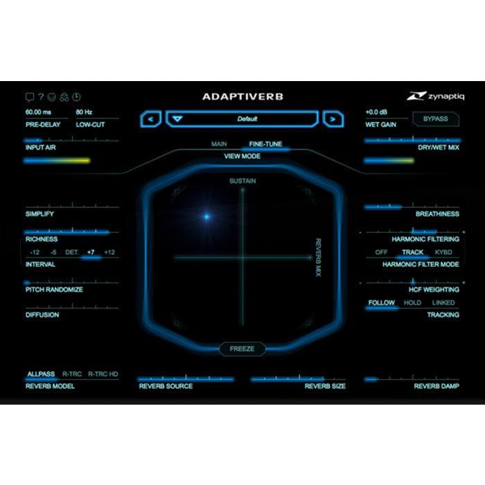 Zynaptiq AD1 Adaptiverb - Adaptive Reverb Plugin (VST/AU/AAX/RTAS)