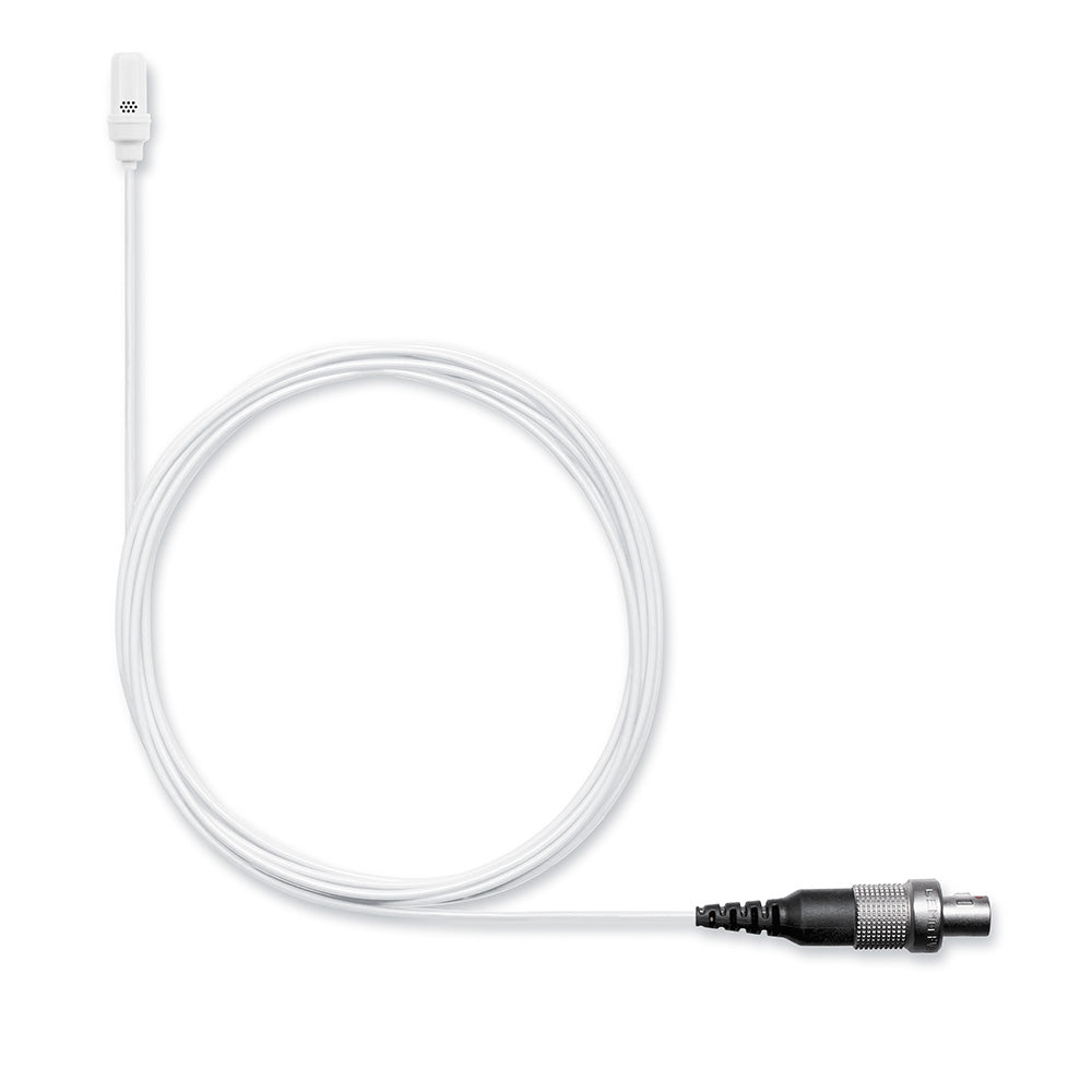 Shure UL4W/C-LM3-A - UniPlex Lavalier Microphone (White / 3-Pin Lemo)