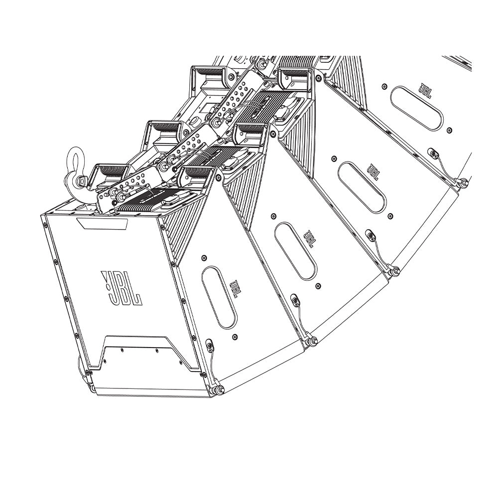 JBL SRX900LA PB - Pull-Back Accessory for SRX900 Line Arrays