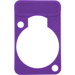 Neutrik DSS-VIOLET Colored Labeling Plate for D Series Connectors