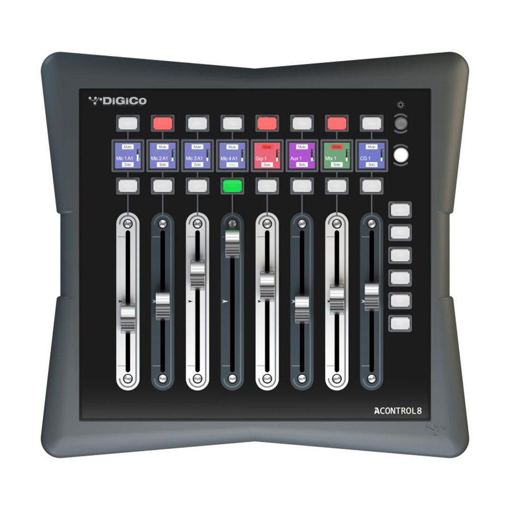 DiGiCo AControl 8 - Mixing Control Surface for 4REA4 System