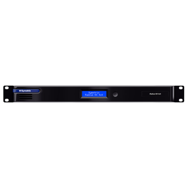 Symetrix Radius NX 4x4 USB-B - 4-Input 4-Output Audio Networking DSP Processor