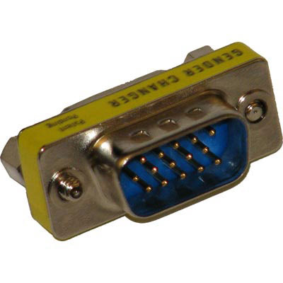 Emerson 30-9538 Slim Gender Changer - Male/Female DB15