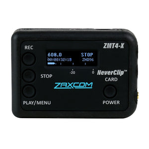 Zaxcom ZMT4.5X - Extended Battery Bodypack Transmitter with ZaxNet (596-698 MHz)