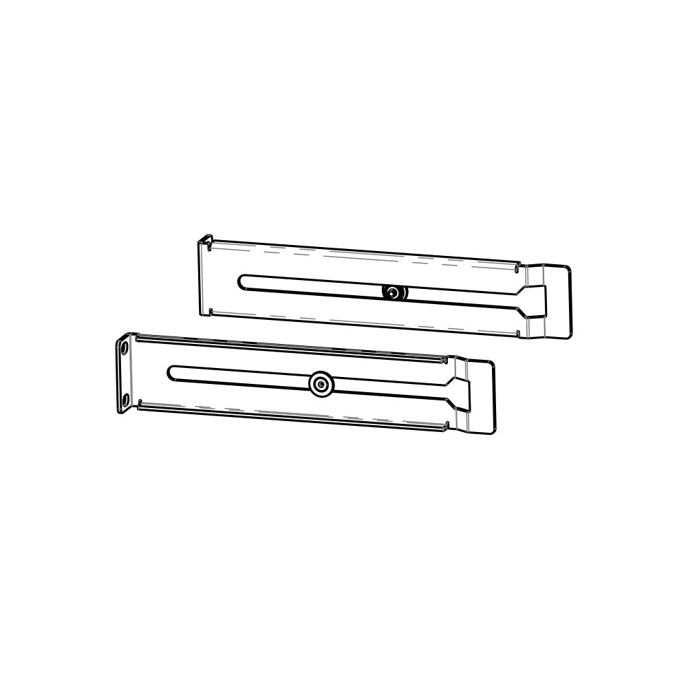 Ashly FA2.2RM - Rear Panel Rack Mount Kit for FA Series Amplifiers