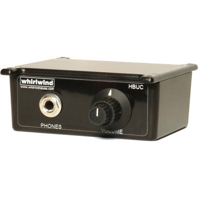 Whirlwind HBUC Under Counter Headphone Control Box with 2 1/4" Inputs