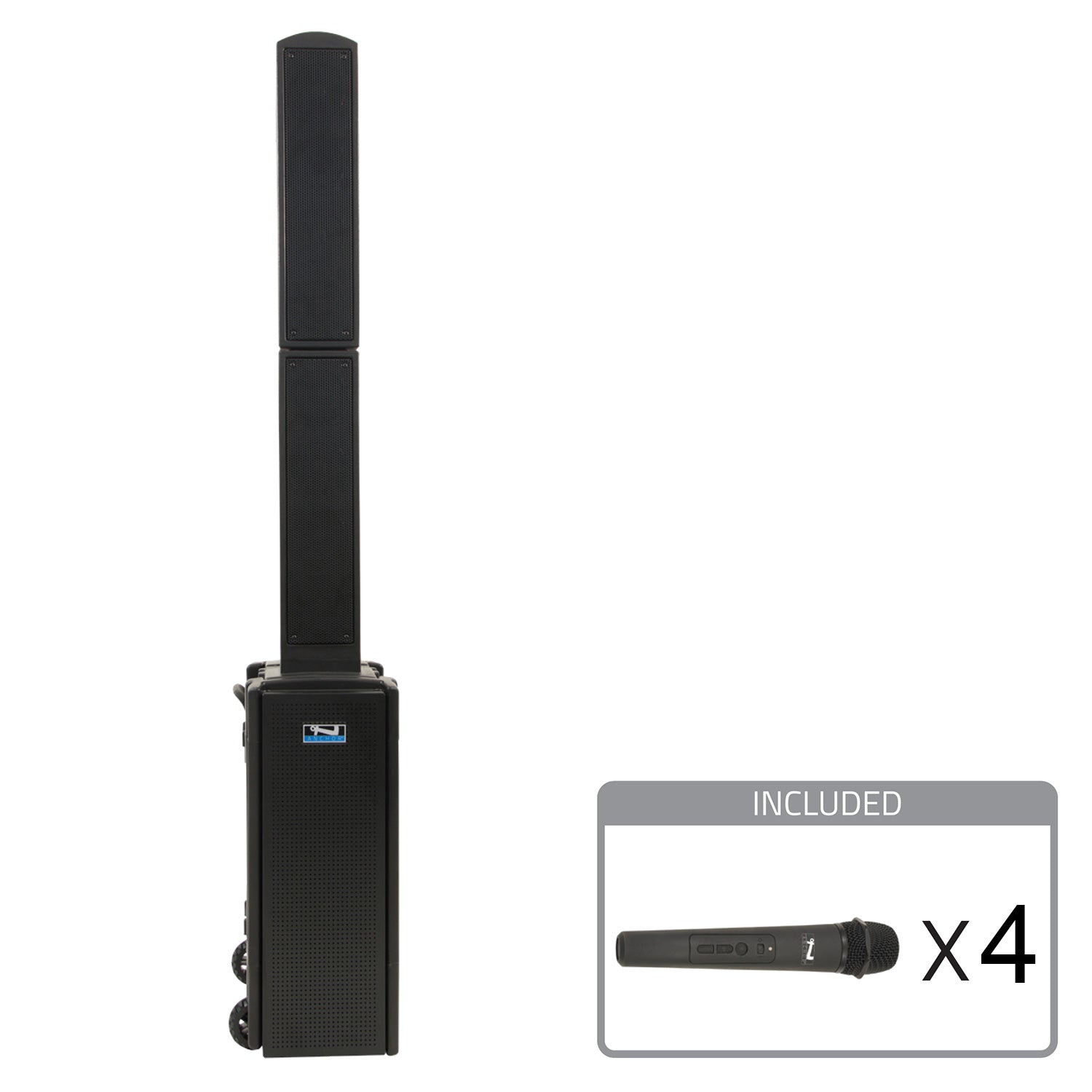 Anchor Audio Beacon 2 System X4 - Portable PA Package with 4x Wireless Handheld Microphones