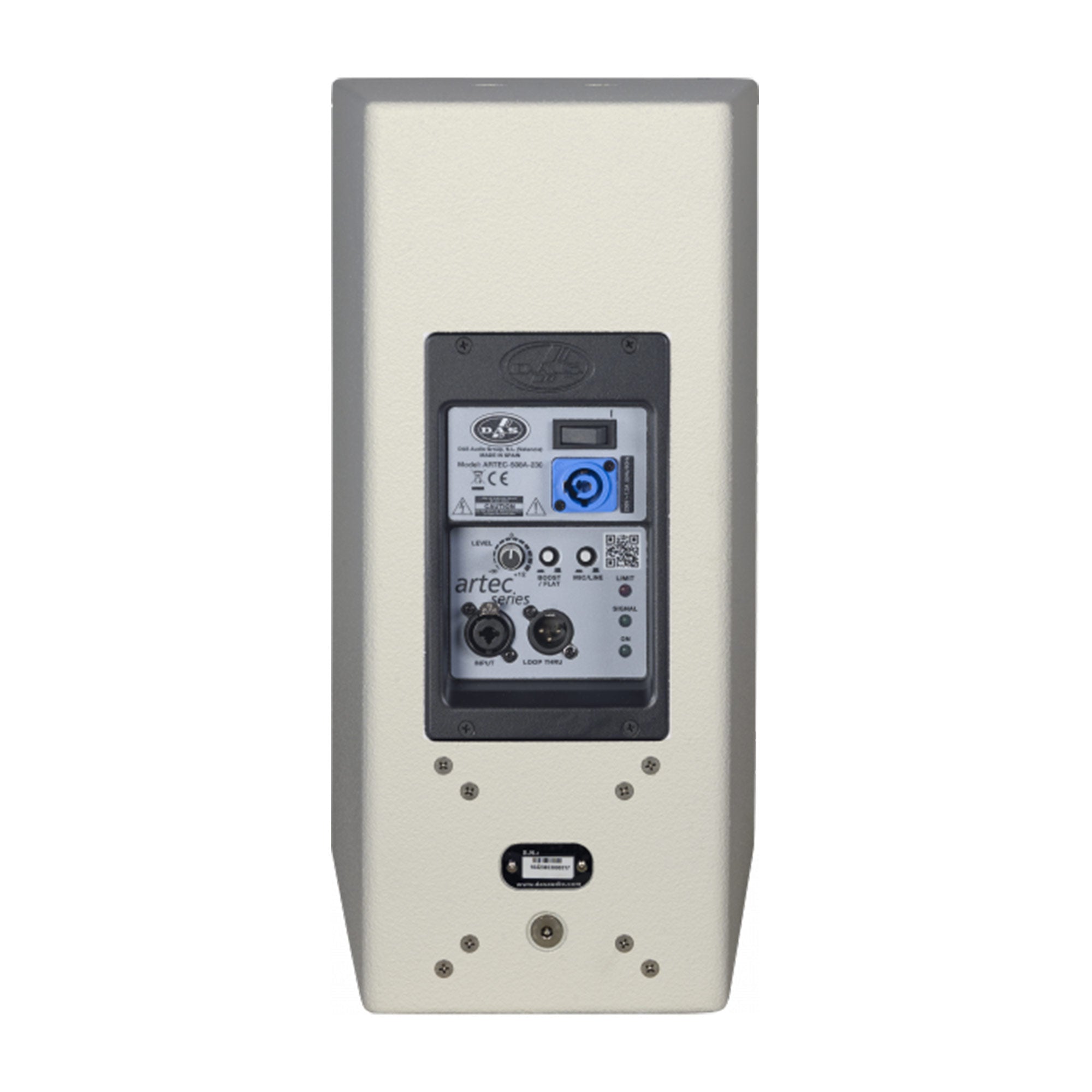 DAS ARTEC-508A-W - Active Two-Way 8-Inch Point Source Loudspeaker (White)