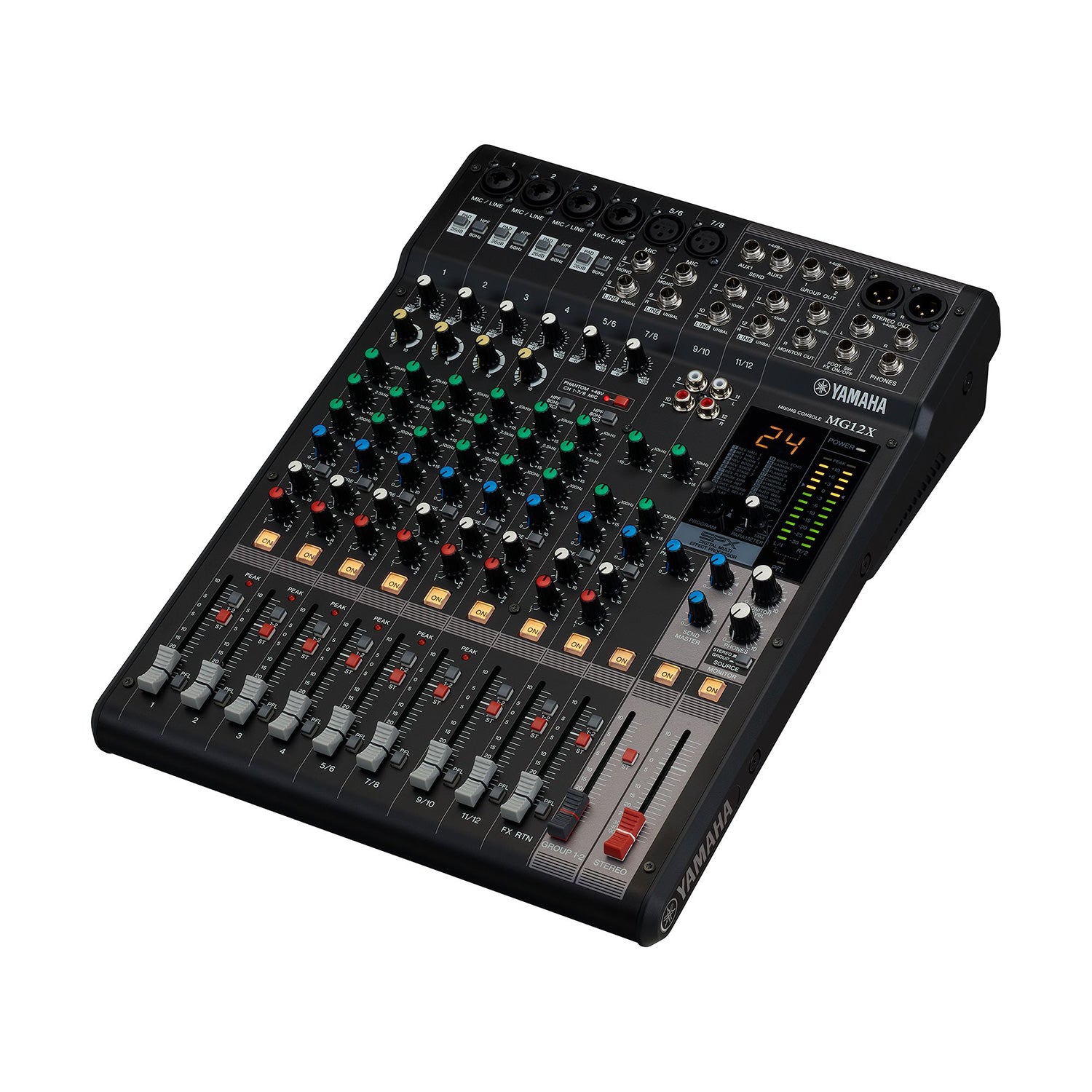 Yamaha MG12X CV - 12-Channel 2-Bus Mixer with Effects