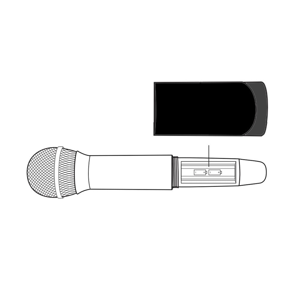 Electro-Voice HHBC-300 - Battery Cover for HT-300 Handheld Transmitter