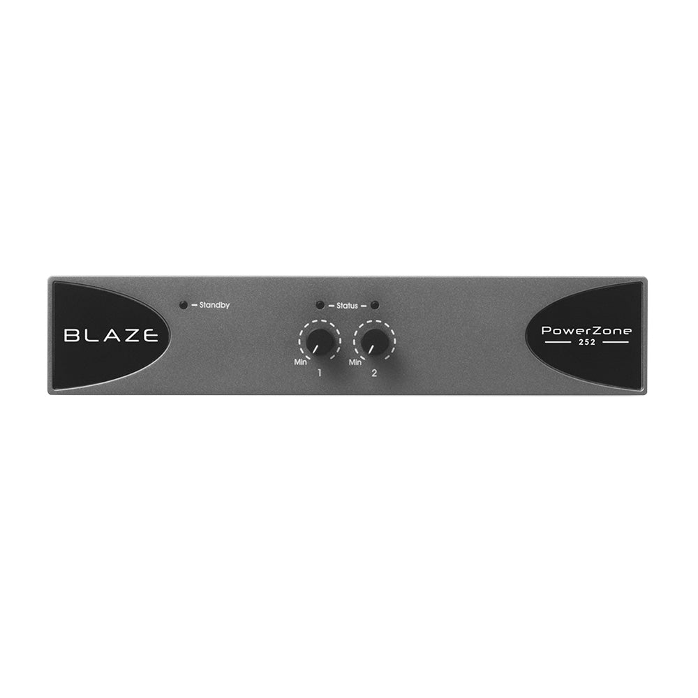 Blaze Audio PowerZone 252 - Compact 2 x 125W Install Power Amplifier