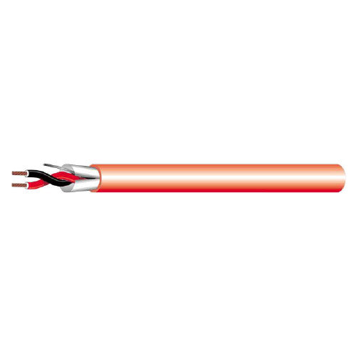 West Penn 975 18GA 2-Conductor Audio/Control Cable (Red/1000 Foot Spool)